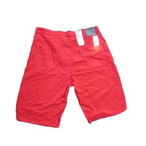 Bundle Lot Levis White Cargo Shorts Red Loose Straight 569 line 8 38